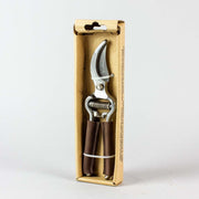 Gartenschere | Karbonstahl & Ledergriff