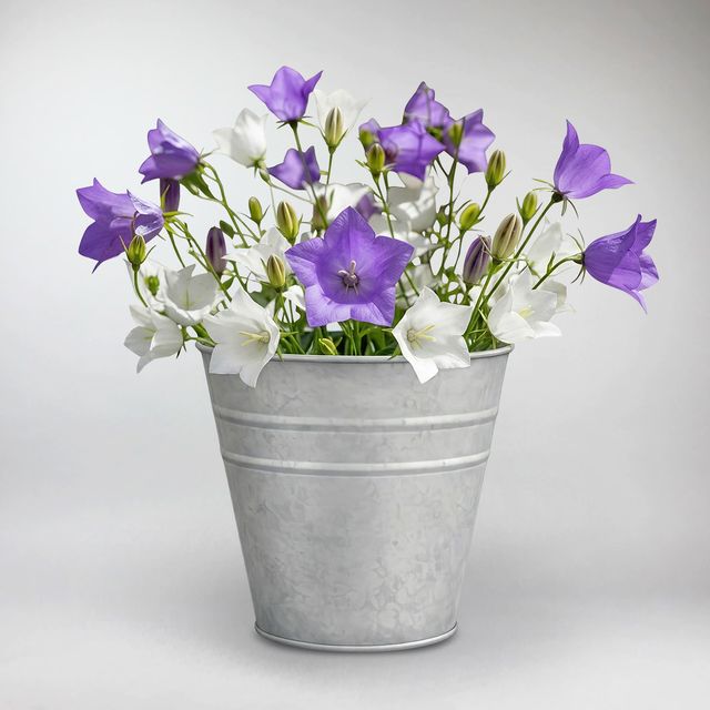 Carpathian bellflower | Campanula carpatica 'White Clips'
